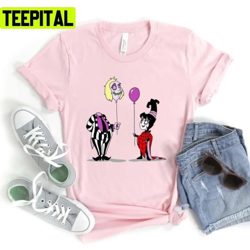 Head Baloon Cartoon Beetlejuice Unisex T-Shirt