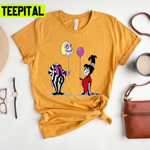 Head Baloon Cartoon Beetlejuice Unisex T-Shirt