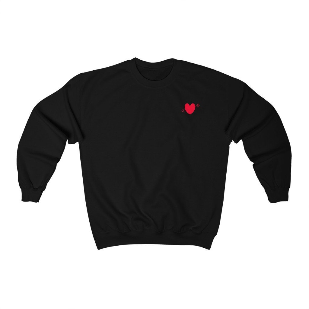 Heart Crewneck Cute Unisex Sweatshirt