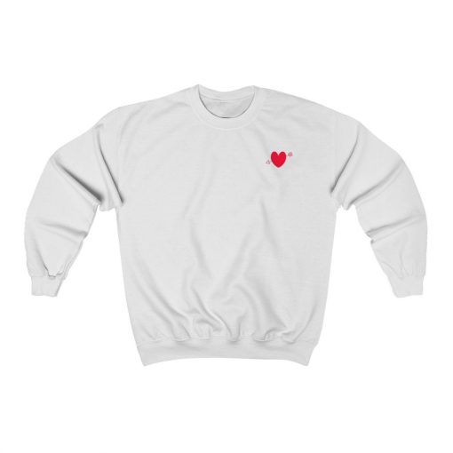 Heart Crewneck Cute Unisex Sweatshirt