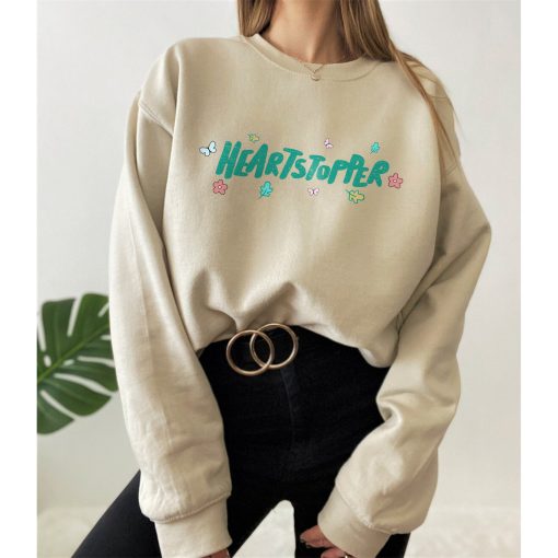 Heartstopper Hi Hi Cute Flower Unisex Sweatshirt