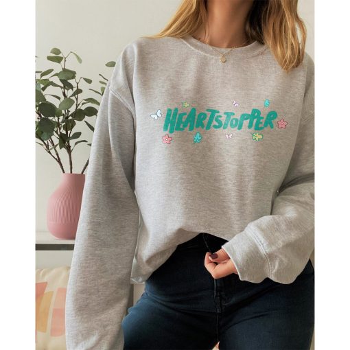 Heartstopper Hi Hi Cute Flower Unisex Sweatshirt