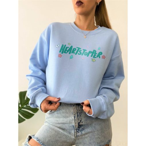 Heartstopper Hi Hi Cute Flower Unisex Sweatshirt