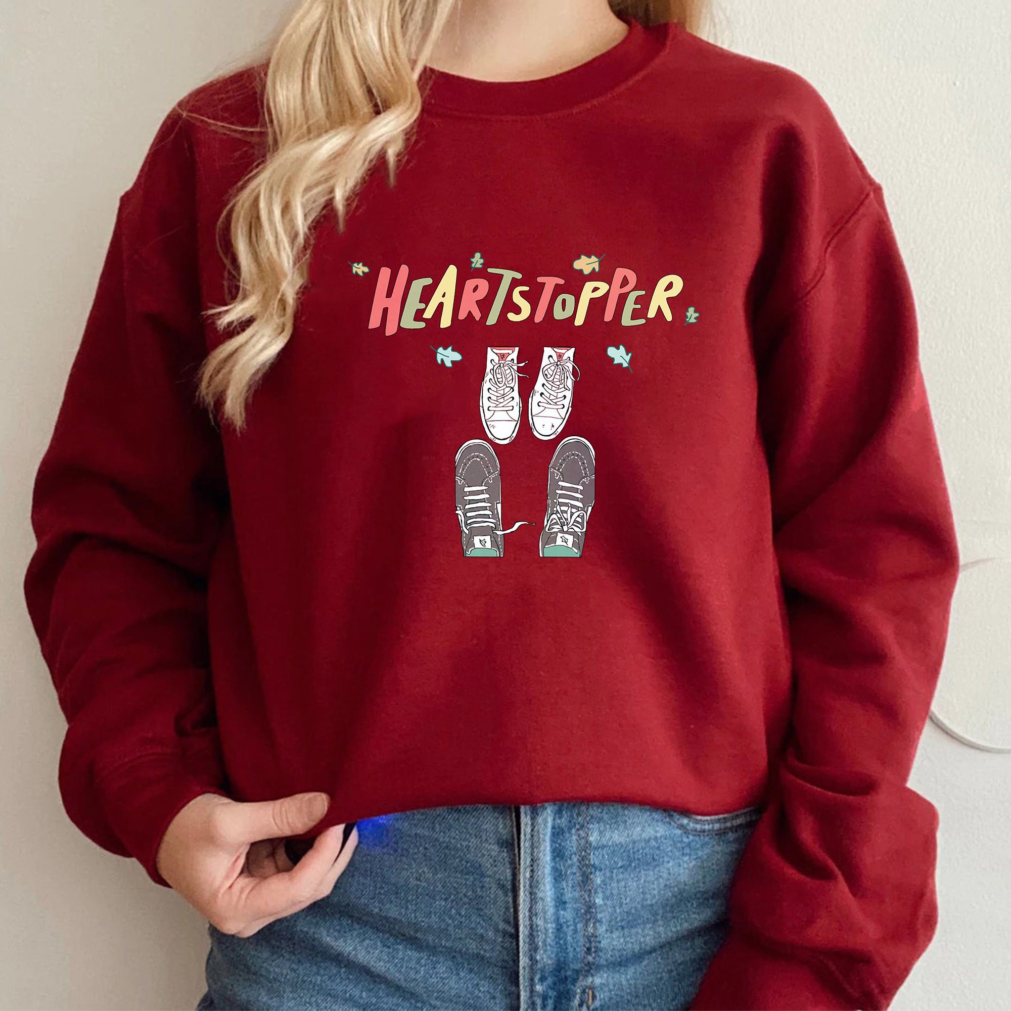 Heartstopper Hoodie 2023 Nick and Charlie Hoodies Aesthetic