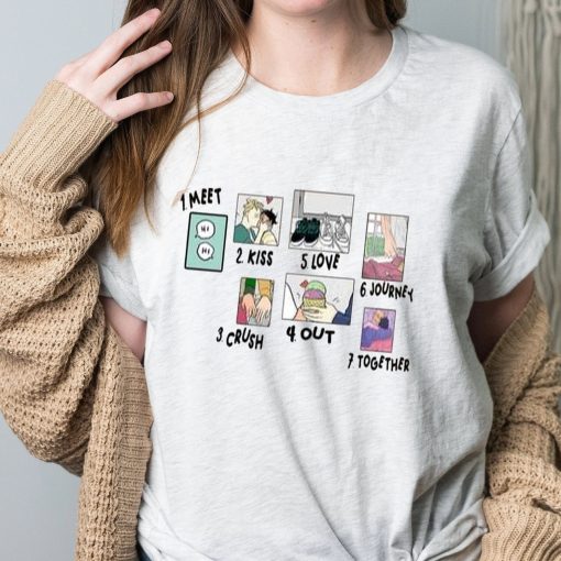 Heartstopper Phases Inspired Book Happy Pride Month 2022 Unisex T-Shirt