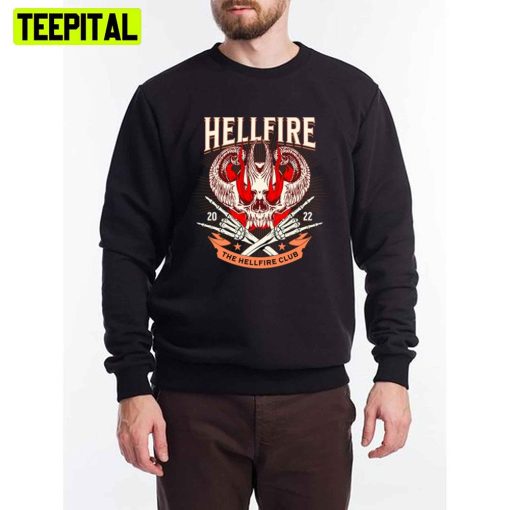 Hellfire The Hellfire Stranger Things Unisex T-Shirt