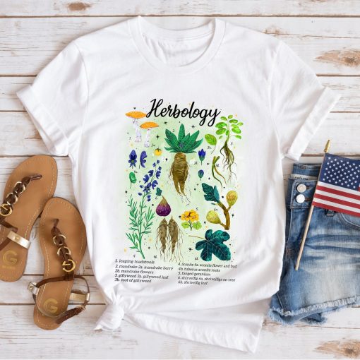 Herbology Botanical Plant Wizard Pottery Gardening Unisex T-Shirt