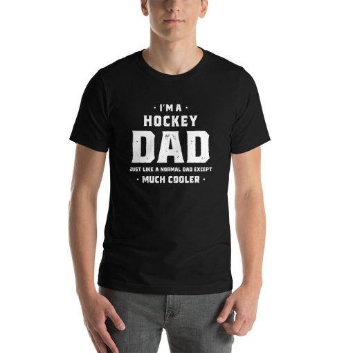 Hockey Dad Men’s For Fathers Day Unisex T-Shirt