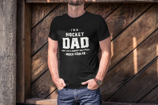 Hockey Dad Men’s For Fathers Day Unisex T-Shirt