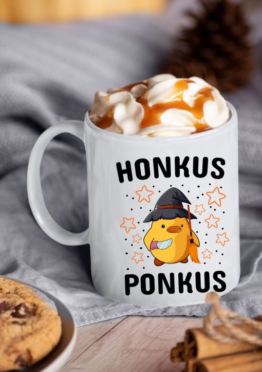 Honkus Ponkus Hocus Pocus Funny Ducky Graphic Spooky Unisex T-Shirt