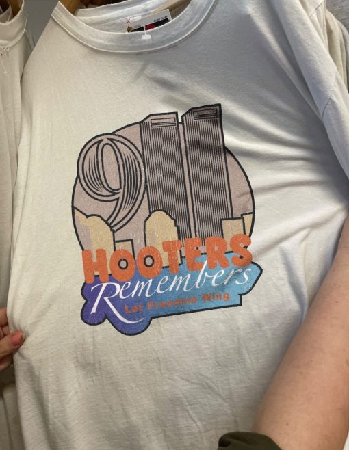 Hooters Remembers 911 Collectible Let Freedom Wing Unisex T-Shirt