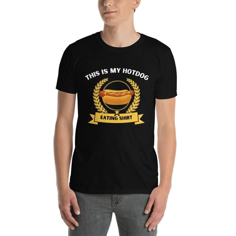 Hot Dog Eating T-Shirt – Teepital – Everyday New Aesthetic Designs