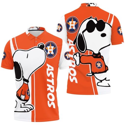 Houston Astros Snoopy Lover 3d Printed Polo Shirt All Over Print Shirt 3d T-shirt