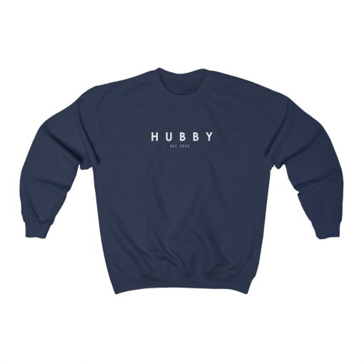 Hubby Est 2022 Vintage Art Unisex Sweatshirt