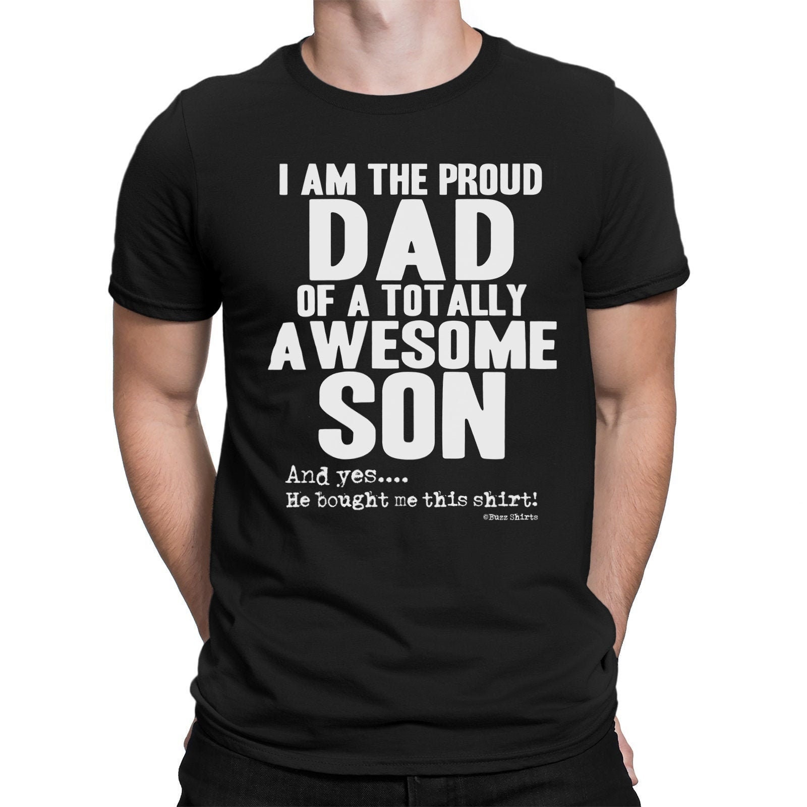 I Am Proud Dad Of An Awesome Son Father’s Day Unisex T-Shirt