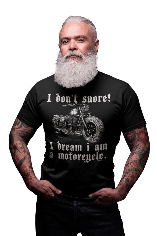 I Don’t Snore I Dream I Am A Motorcycle Father’s Day Unisex Shirt