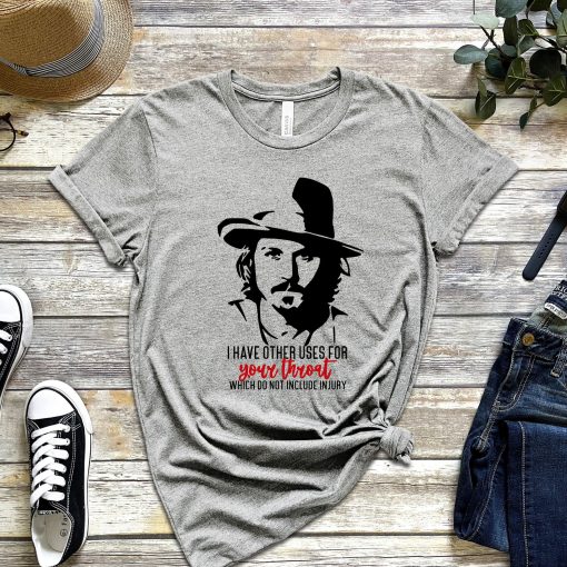 I Have Other Uses For Your Throat Which Does Not Include Injury Johnny Depp Quotes Unisex T-Shirt