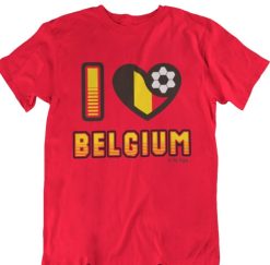 I Love Belgium Football 2022 Unisex T-Shirt