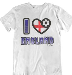 I Love England Football 2022 Unisex T-Shirt