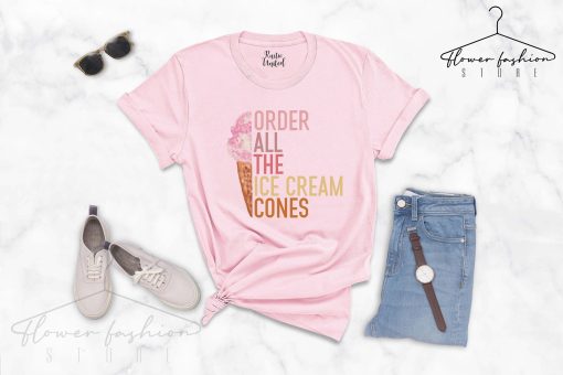 Ice Cream Lover Funny Kid’s Summer Unisex T-Shirt