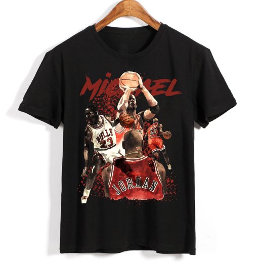 Iconic Art Of Jumpman Chicago Bulls Michael Jordan Mj Unisex T-Shirt