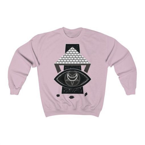 Illuminati Goth Aesthetic All Seeing Eye Unisex Sweatshirt