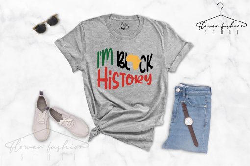 I’m Black History Month Black Power Pride Unisex T-Shirt