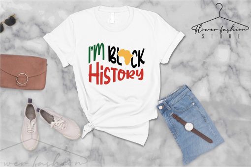 I’m Black History Month Black Power Pride Unisex T-Shirt