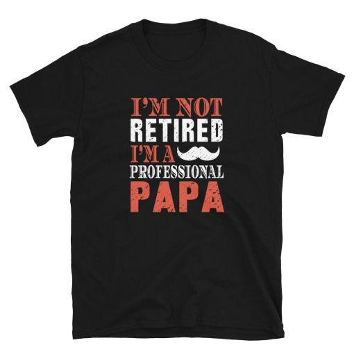 I’m Not Retired I’m A Professional Papa Father’s Day Unisex T-Shirt