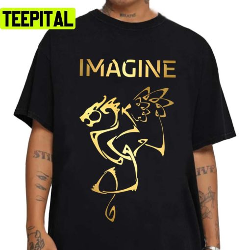 Imagine Fantasy Dragon Tattoo Style Design Imagine Dragon Unisex T-Shirt