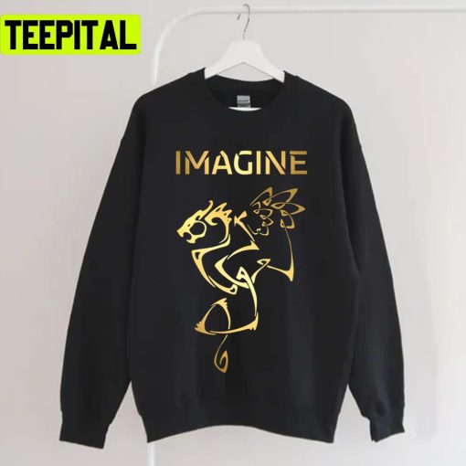 Imagine Fantasy Dragon Tattoo Style Design Imagine Dragon Unisex T-Shirt