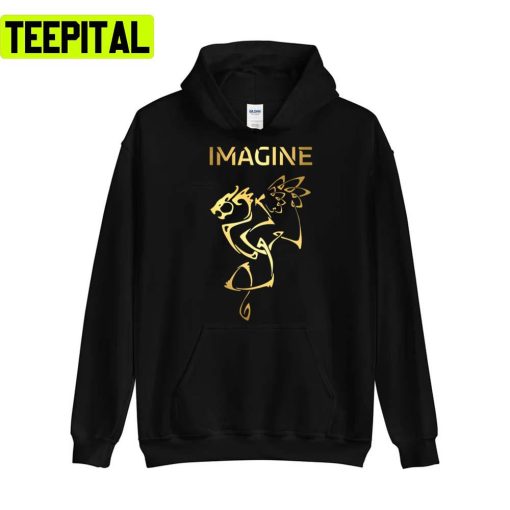 Imagine Fantasy Dragon Tattoo Style Design Imagine Dragon Unisex T-Shirt