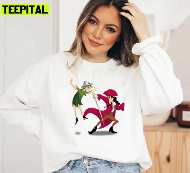 In The Fight Peter Pan Disney Unisex Sweatshirt