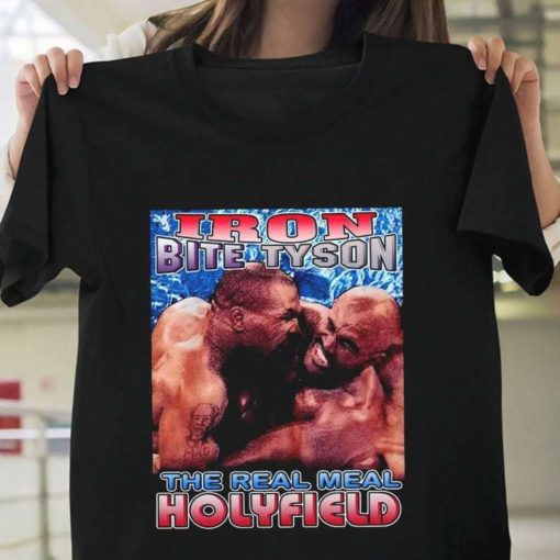 Iron Bite Tyson The Real Meal Holyfield Mike Tyson Unisex T-Shirt