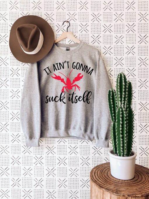 It Ain’t Gonna Suck Itself Funny Crawfish Loverssweatshirt Unisex Sweatshirt