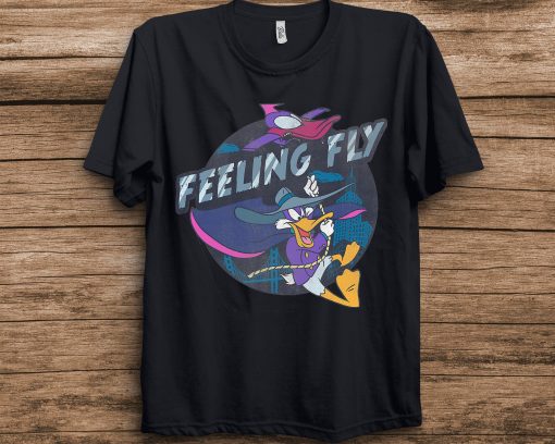 It’s Always Tea Time Disney Darkwing Duck Feeling Fly Portrait Unisex T-Shirt