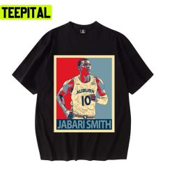 Jabari Smith Portrait Houston Rockets Unisex T-Shirt