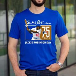 Jackie Robinson 75th Anniversary Art Unisex T-Shirt