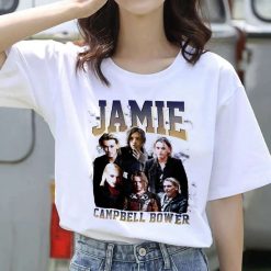 Jamie Campbell Bower Vintage Art Unisex T-Shirt