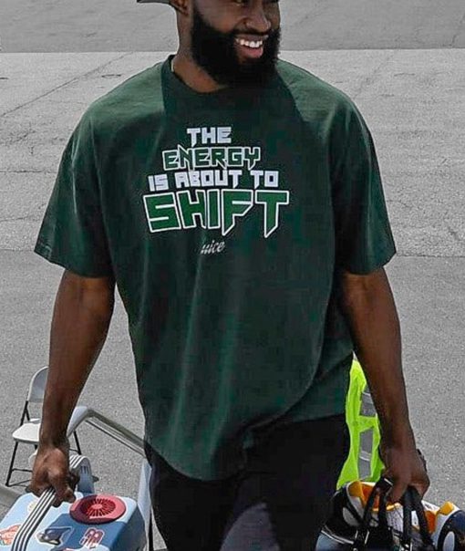 Jaylen Brown The Energy Is About To Shift Unisex T-Shirt