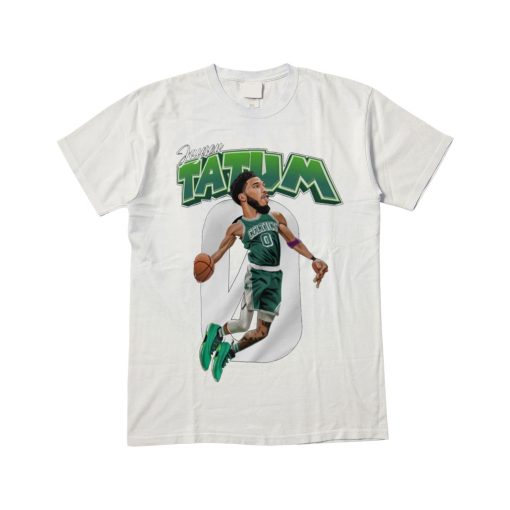 Jayson Tatum Celtics Finals Basketball Digital Art Unisex T-Shirt