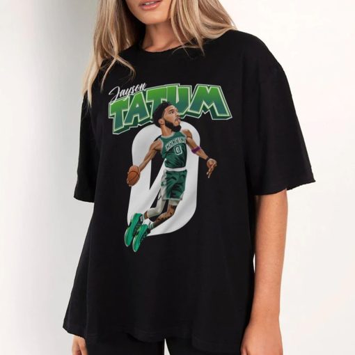 Jayson Tatum Celtics Finals Basketball Digital Art Unisex T-Shirt