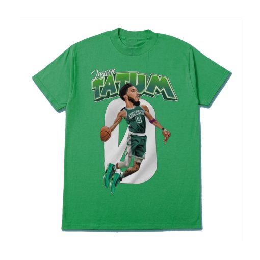 Jayson Tatum Celtics Finals Basketball Digital Art Unisex T-Shirt