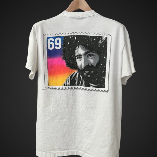 Jerry Garcia 1995 Stamp Grateful Dead Unisex T-Shirt