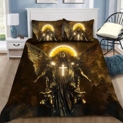 Jesus God Descended Mori Cotton Bedding Sets