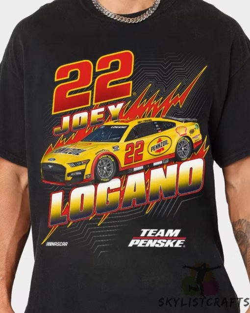 Joey Logano Team Joey Pennzoil Racing Car Penske Team Unisex T-Shirt