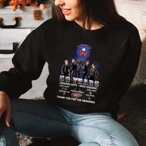 Journey 50th Anniversary Thank You For The Memories Journey Tour 2022 Freedom Tour Unisex T-Shirt