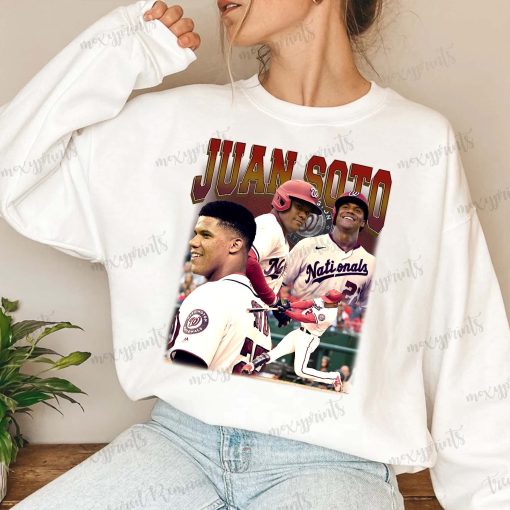 Juan Soto 90s Baseball Washington Nationals Unisex T-Shirt