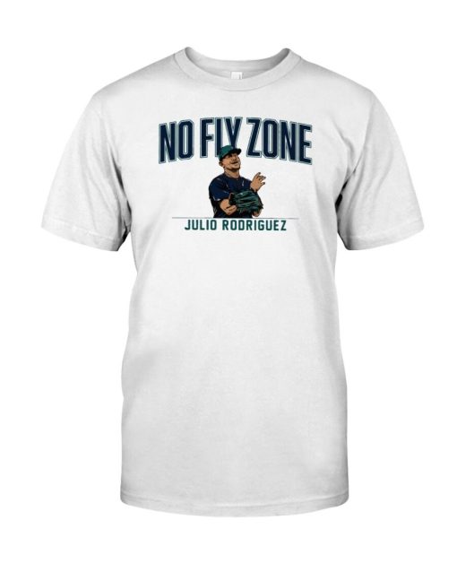 Julio Rodriguez No Fly Zone Baseball Mariners Unisex T-Shirt