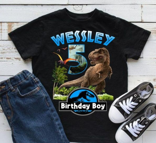 Jurassic Park Birthday Family Shirt